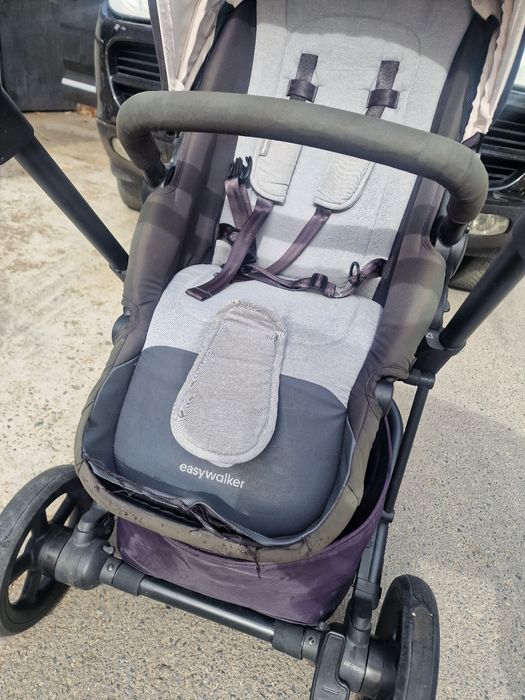 Количка Easywalker Harvey limited all black 2 в 1