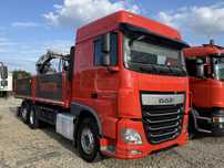 Daf xf460- camion cu macara -materiale constructii -2017.05-germania