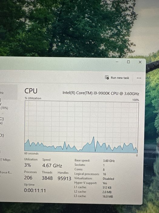 PC Gaming RTX 3070 i9 9900K 16GB RAM 512GB SSD