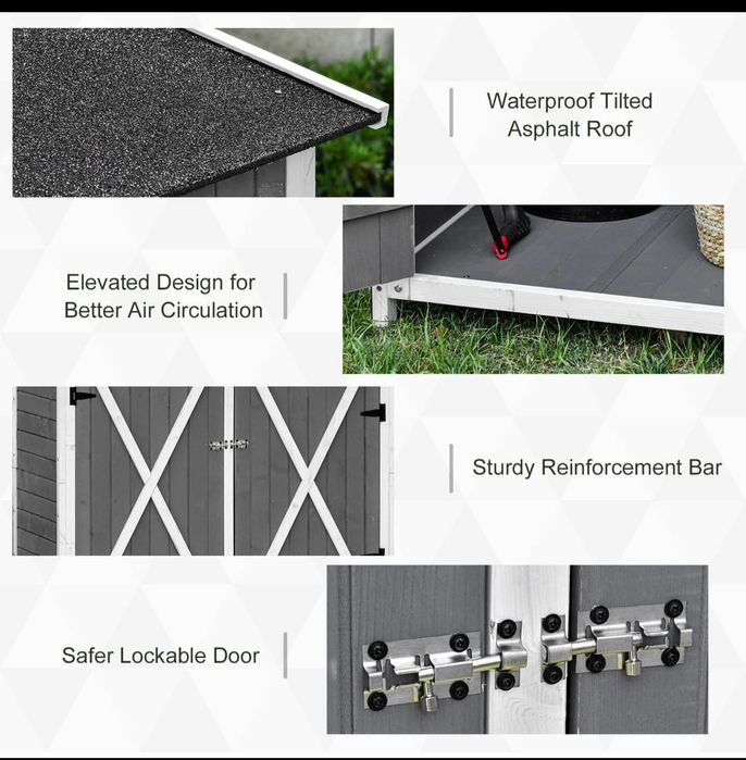 Căsuță gradina pt.unelte