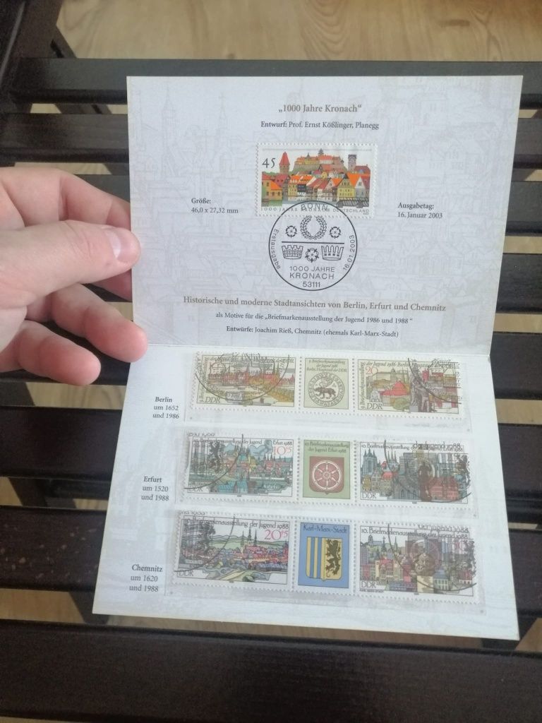 Plic filatelic timbre Germania