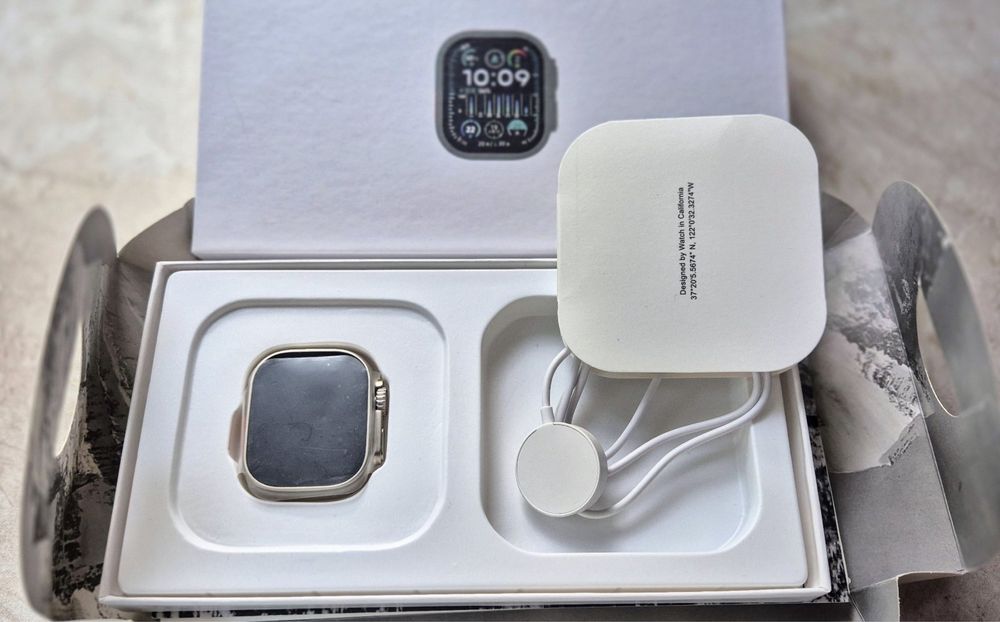 apple watch ultra 2 black ocean band 49mm