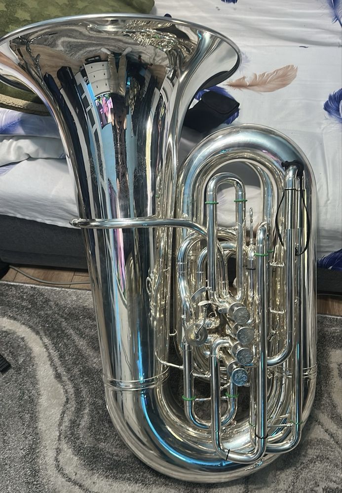 Tubă Wessex Prokofiev 6/4 – Bb – Argintie – 2024 – Stare excelentă