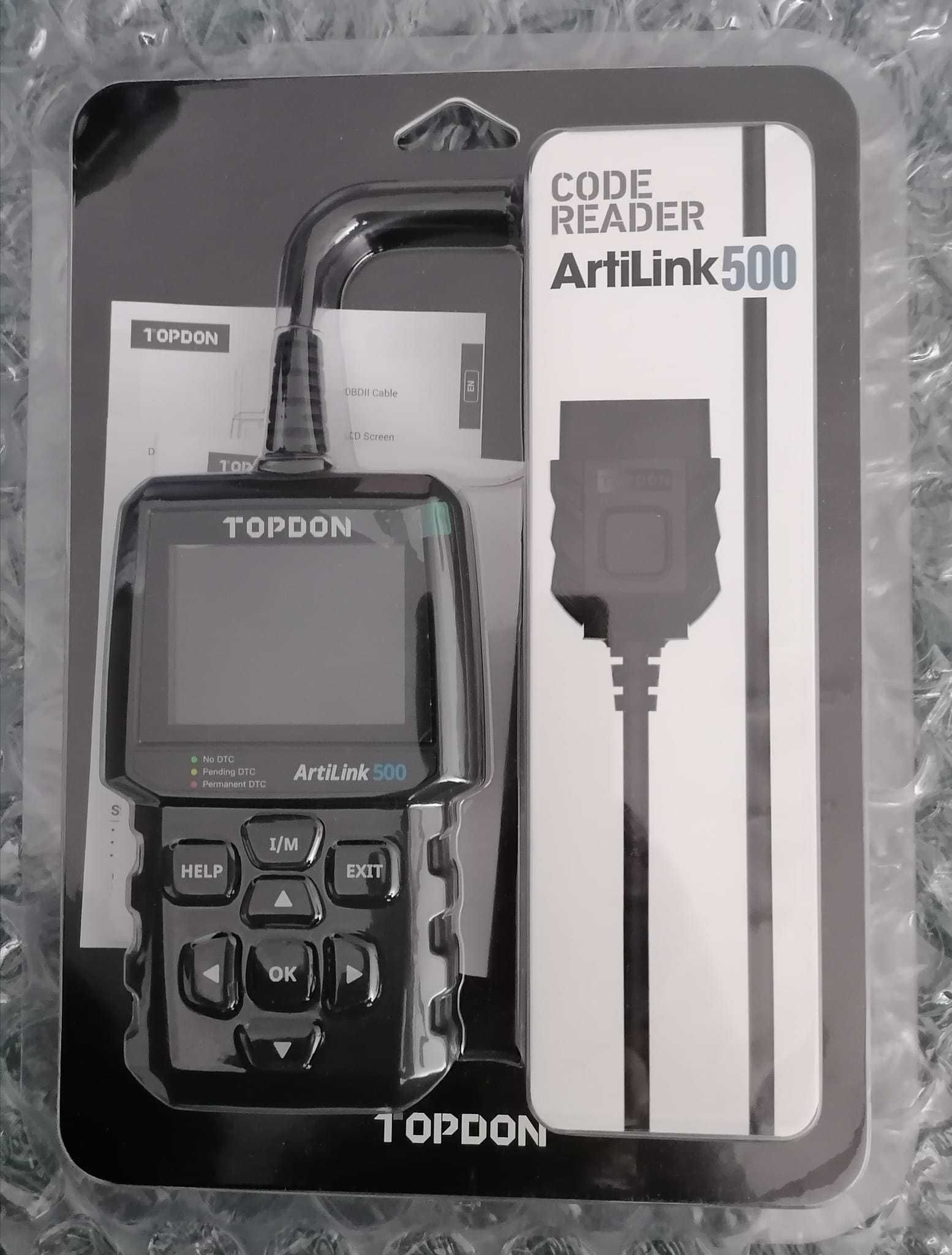 Topdon ArtiLink 500 OBDII Engine Code Reader/ Scanner