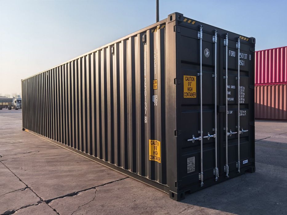 Containere Maritime 40 HC gri antracit NOI