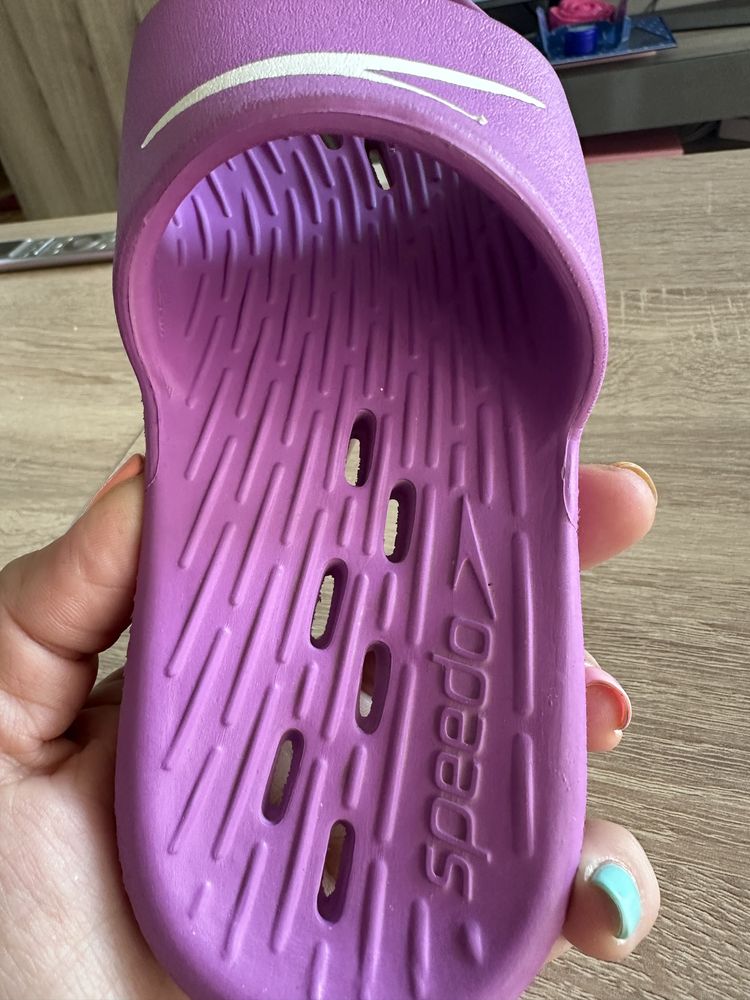 Speedo Slide джапанки лилаво