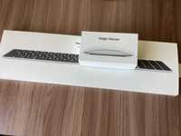 Продаётся Apple клавиатура и мышка, полный комплект, Б/У