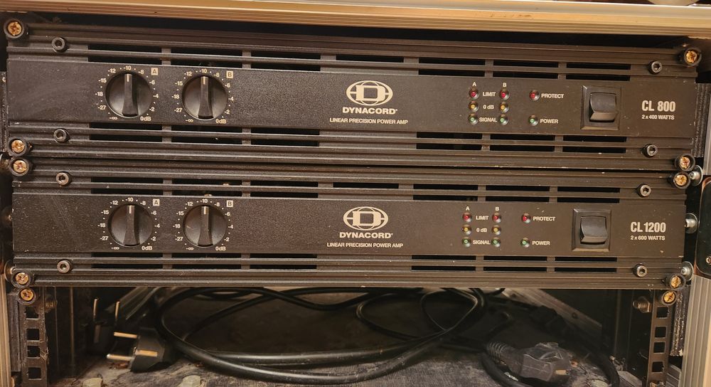 Amplificator amplif Dynacord CL 1200 CL 800