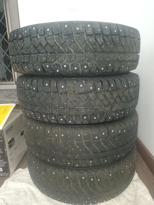 Продам Зимние Шины Шипами Диски С Камерам