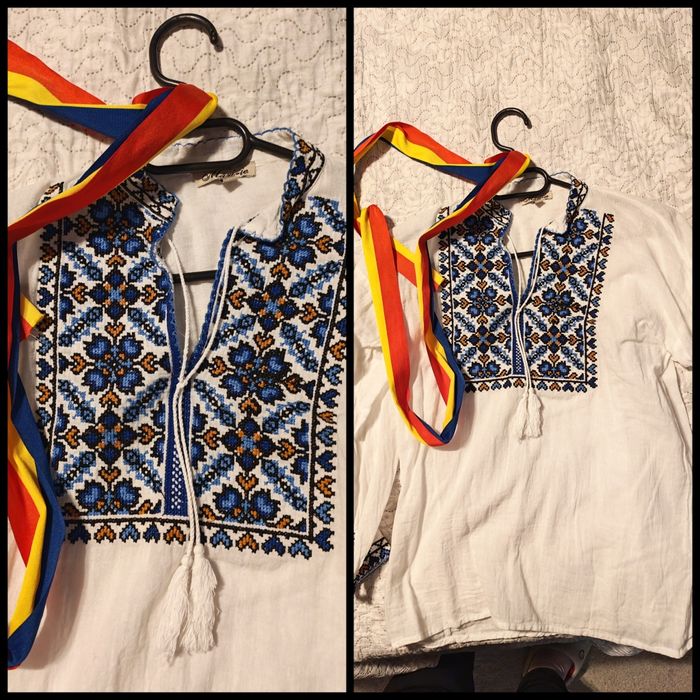 Cămășa băieți 12-14 ani și bluza H&M