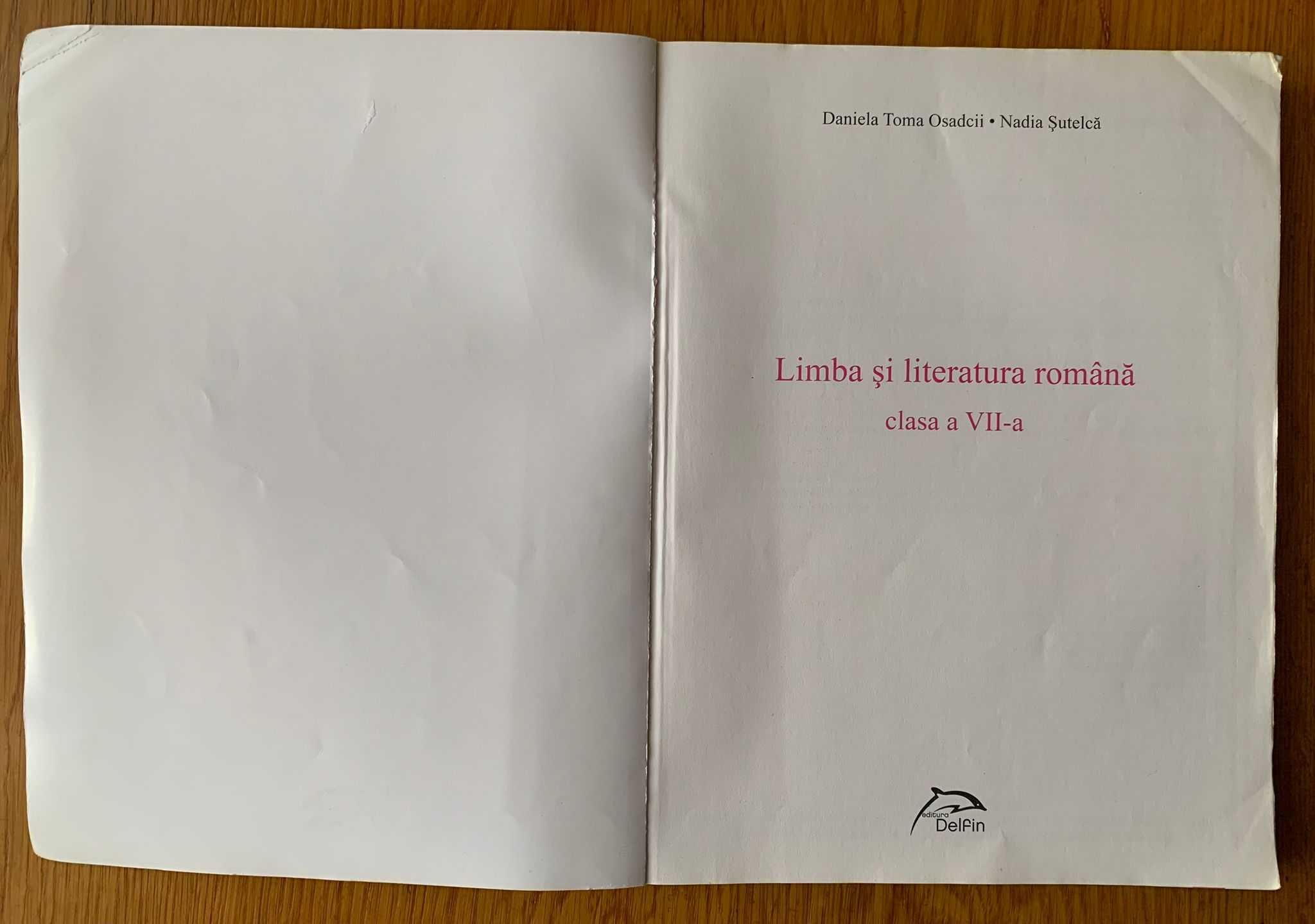 Culegere de Limba și Literatura Română, Clasa a VII-a