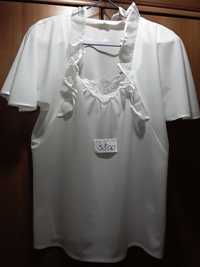 Белые блузки и футболки