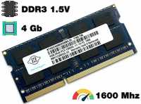 Memorie laptop ddr3 4gb 1600mhz