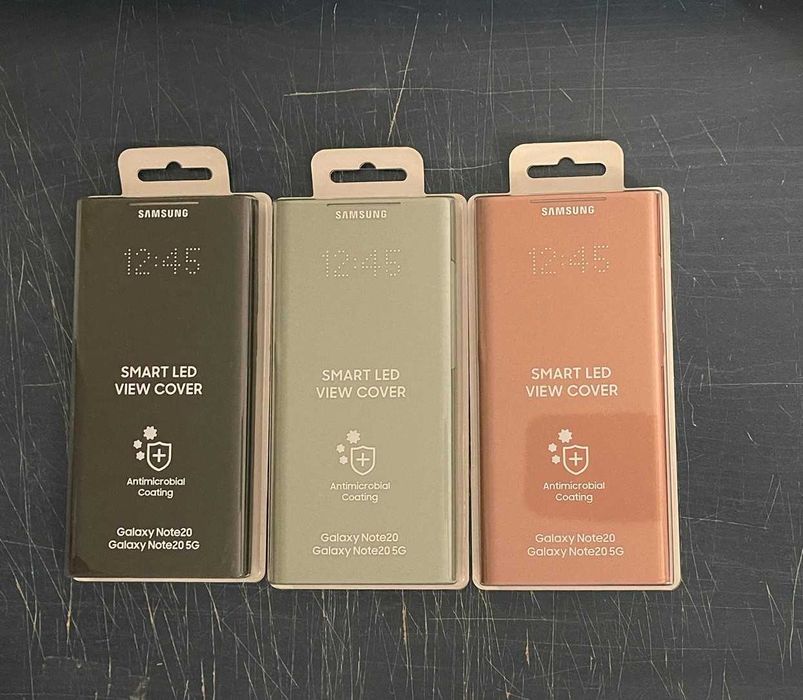 Huse originale Samsung pentru Galaxy Note 20, Smart Led View Cover