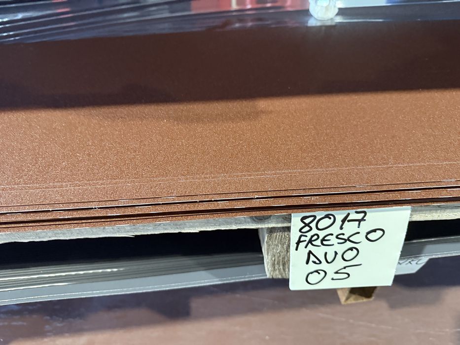 Tablă Cutată RAL 8017 Maro Cărămiziu MAT DUO 0,5 Gard Fațadă Acoperiş