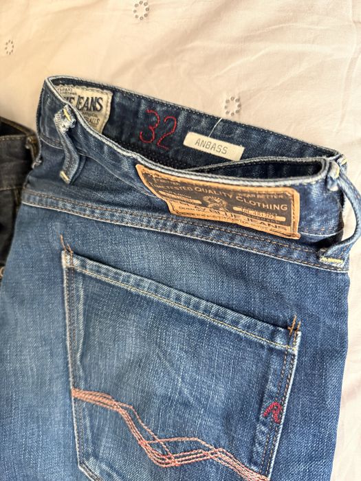 Лот дънки (8 чифта) replay, pepe, desigual, scotch & soda, guess и др.