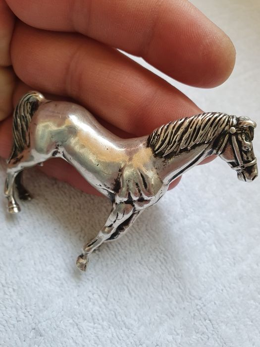 •CAL din argint masiv ştanțat 800•