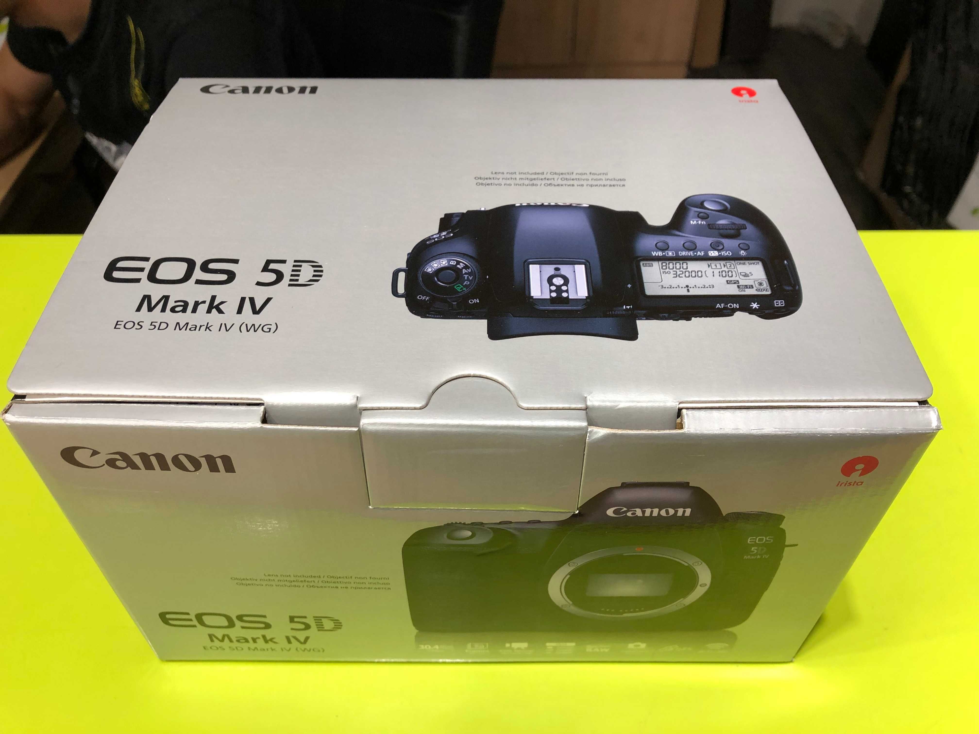 Продавам фотоапарат Canon EOS 5D Mark IV на едва няколко хиляди кадъра