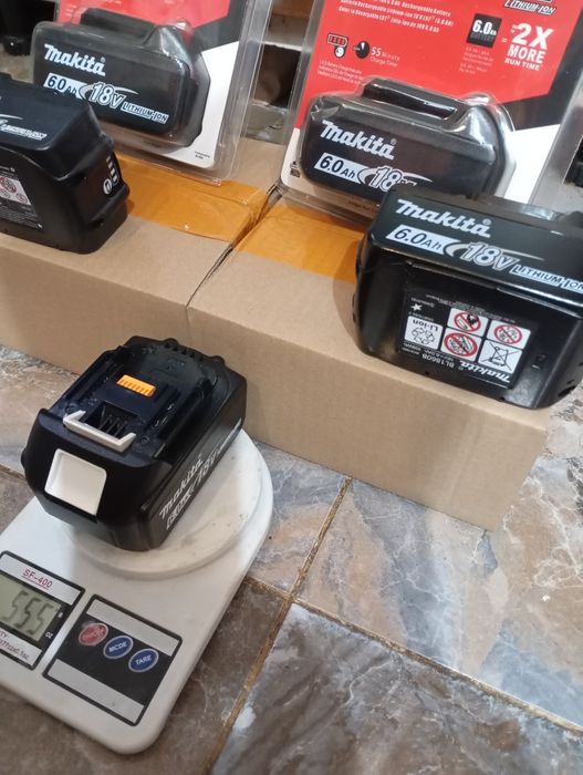 10 buc baterii acumulatori makita 6 A