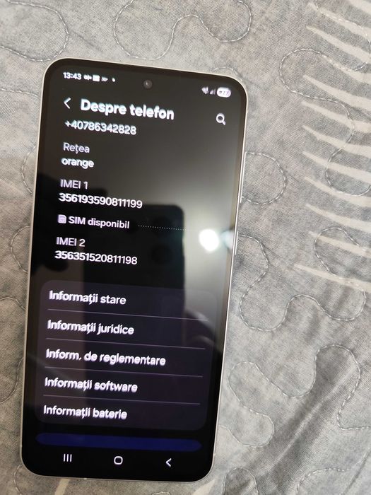 Vand  Samsung A56 5g -stocare 12/256GB