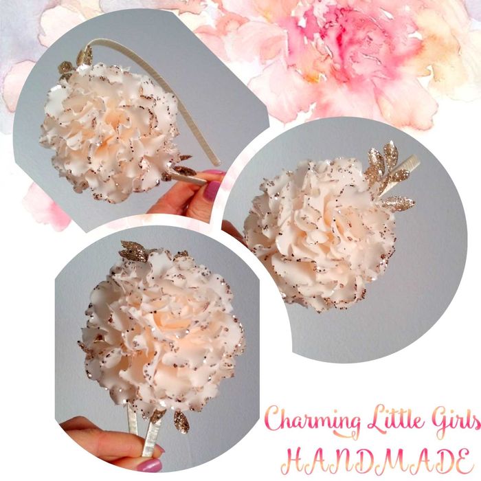 Диадеми и ленти изцяло ръчна изработка