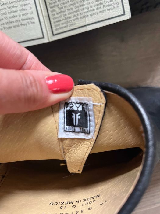 Боти frye нови кожа