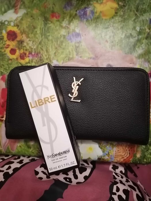 Set elegant portofel și parfum