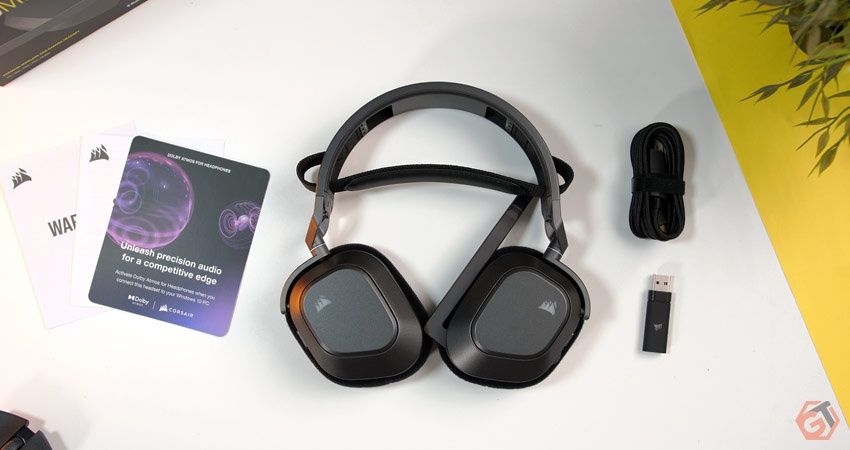 Casti gaming wireless Corsair HS80 Max in garantie ca noi