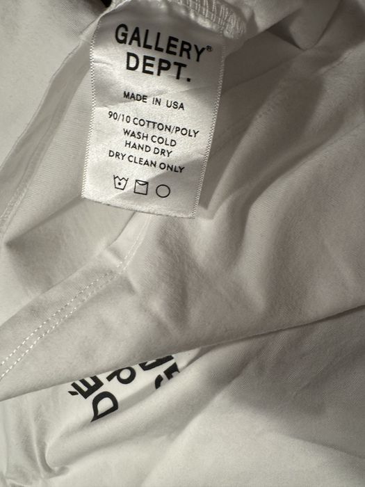Tricou Gallery Dept alb M
