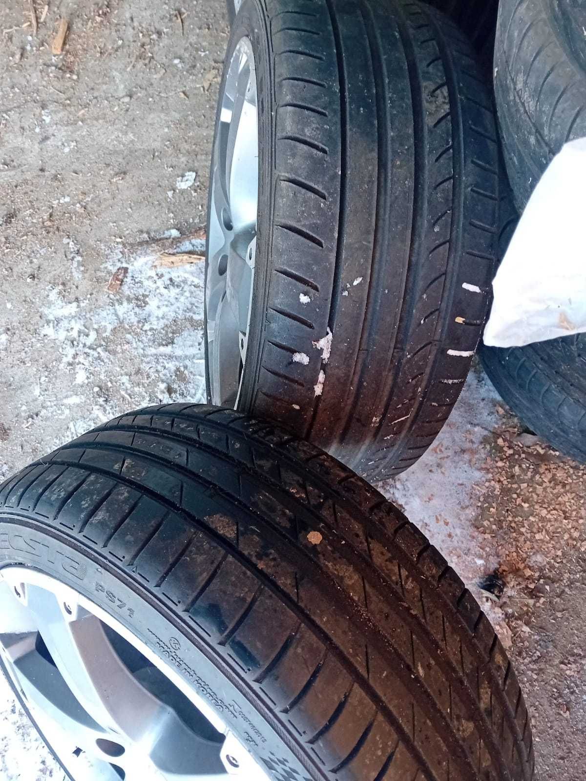 Jante + anvelope 5x108 r18 și 5x108r17