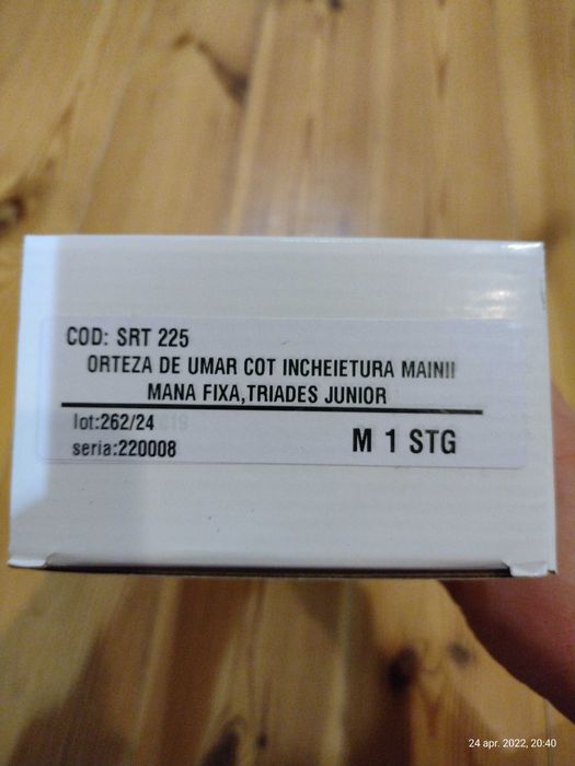 Orteza stanga pentru copii