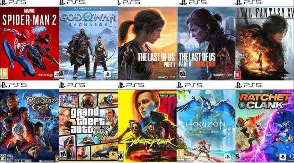 Игры для PS4 & Ps5 в Узынагаче