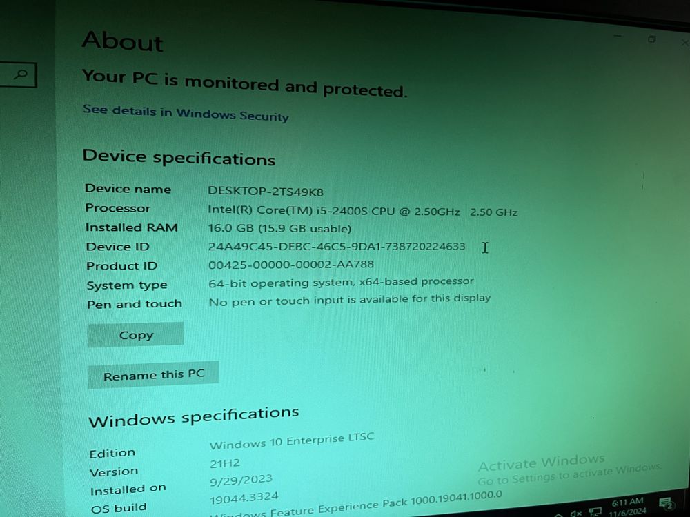 2 бр. HP Elite 8200 USDT Intel core i5-2400S 6MB 16 GB RAM