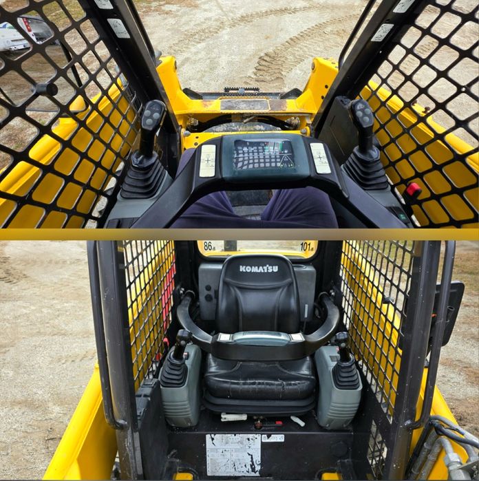 Miniîncarcător KOMATSU SK815 SUPER FLOW  mini incarcător IMPECABIL