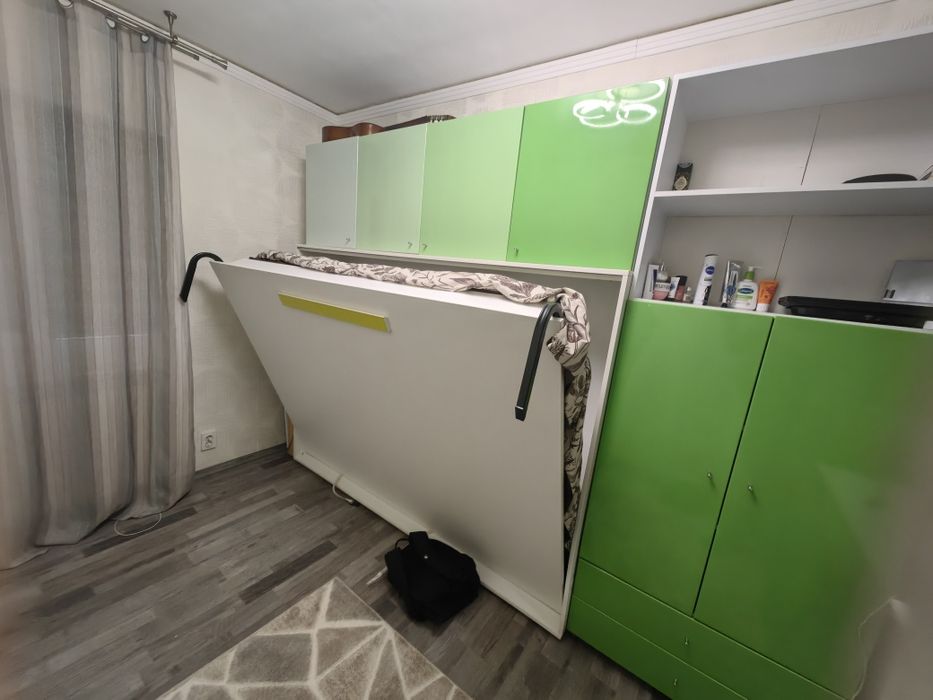 Pat rabatabil 140/200 dormitor complet