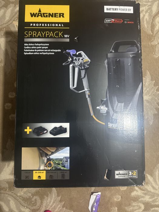 Pompa wagner pe baterie Bosch 18v