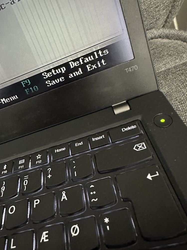 Dezmembrez Lenovo Thinkpad T470 -intel i5 7300U-Probleme display