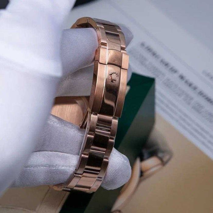 rolex sky-dweller розово злато