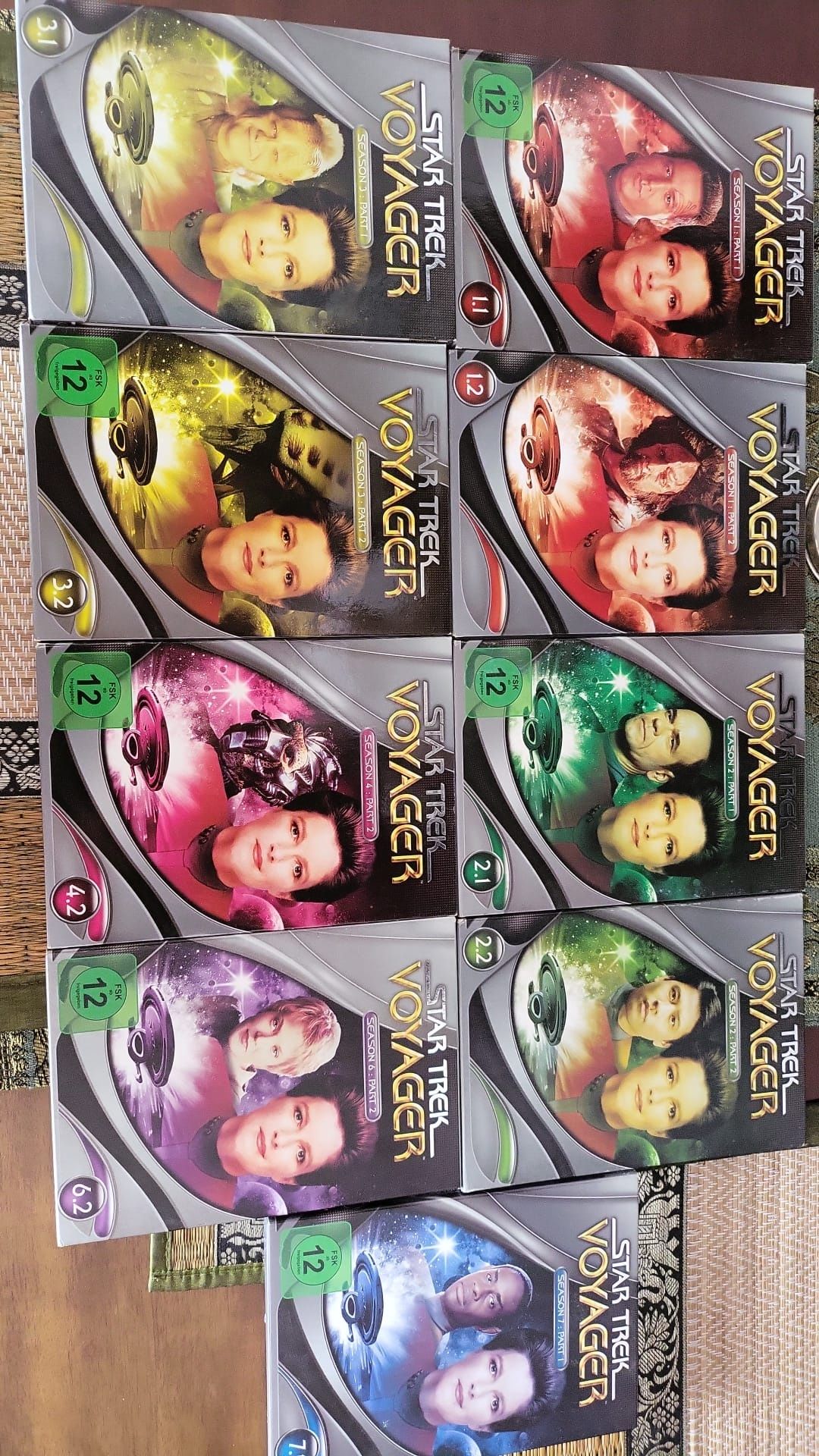 Colecții DVD star trek