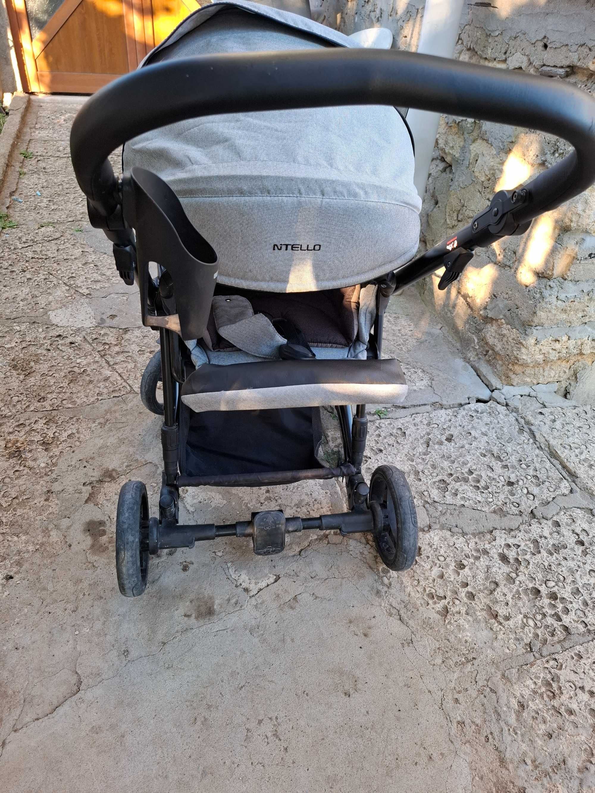 Бебешка количка 2в1 Bebetto Nitello