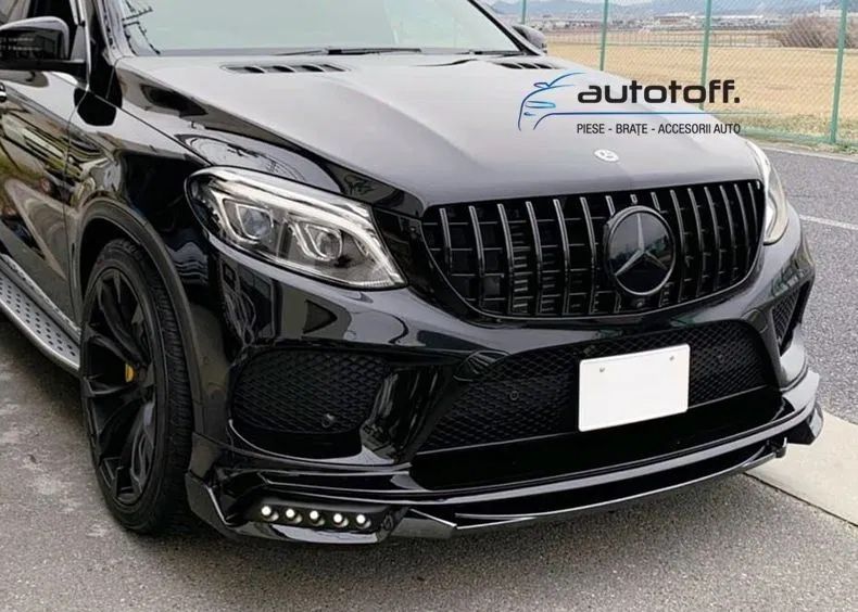 Grila centrala Mercedes GLE COUPE negru lucios