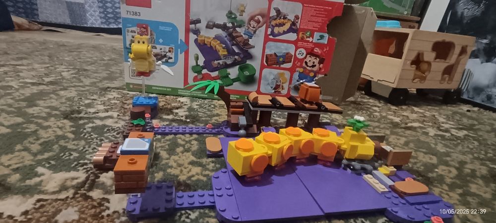 Logo super Mario șapte seturi lot