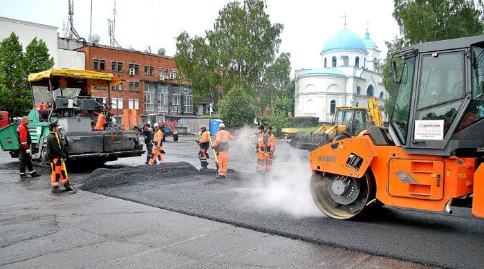 Асфальт Асфальтирование Благоустройство территории