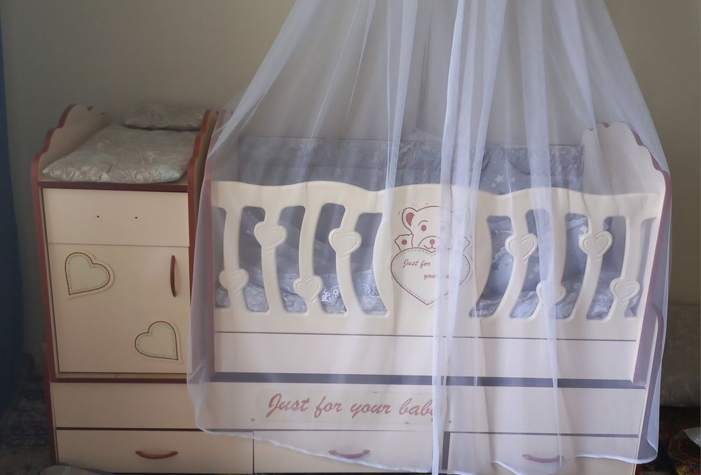 Детский крават манеж