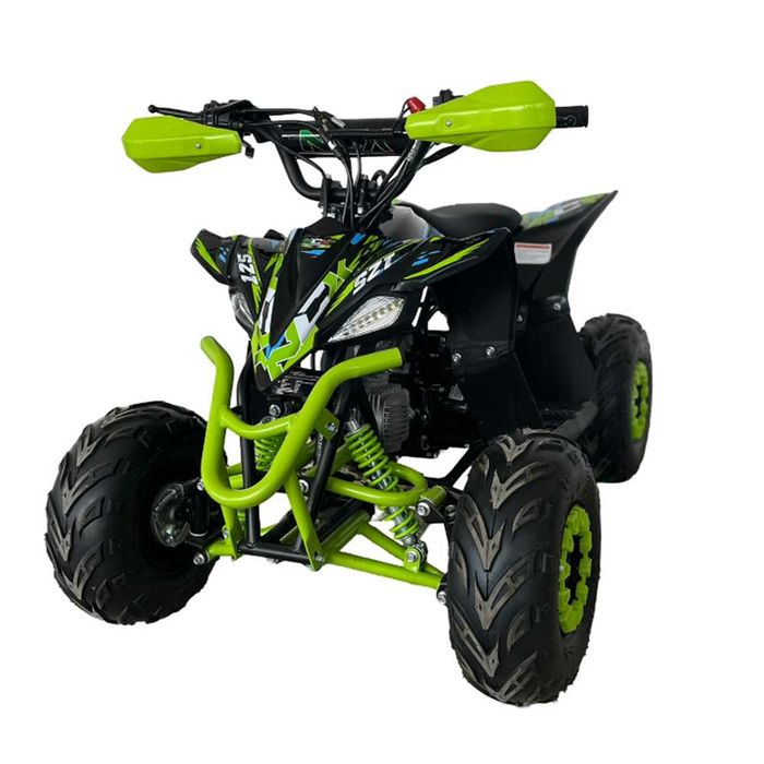 Atv 125cc NCX Furious Six Sport 6" 4T benzina negru/verde lemon