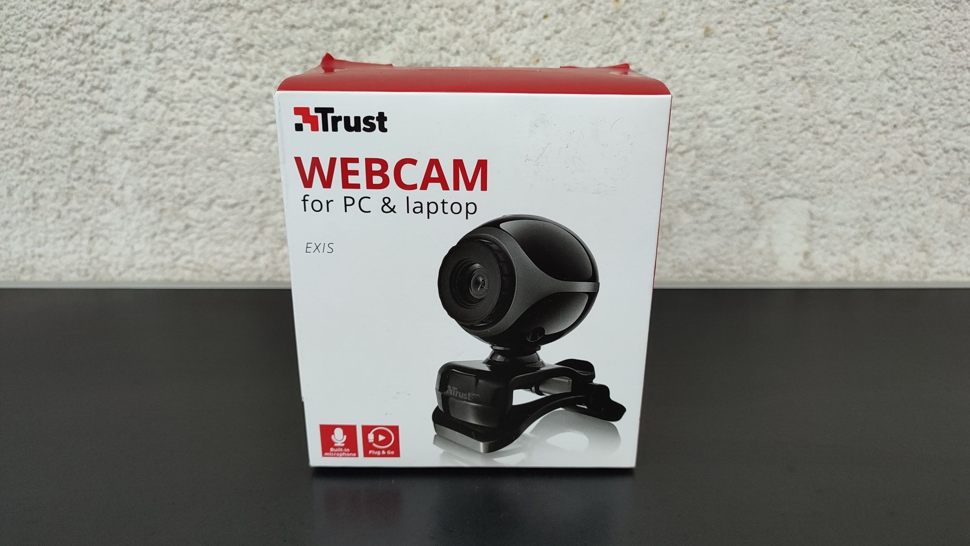 webcam trust pt pc laptop microfon usb camera video chat skype cortana