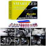 LED крушки СЕТ Mercedes R W251 V251 плафон мерцедес интериор xenon
