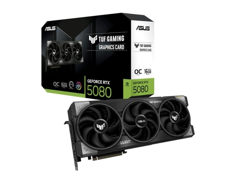 ASUS TUF Gaming GeForce RTX 5080 16GB GDDR7 OC Edition