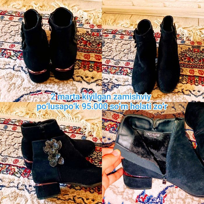 Polusapojki va etik 2v1 170minga beraman arzon