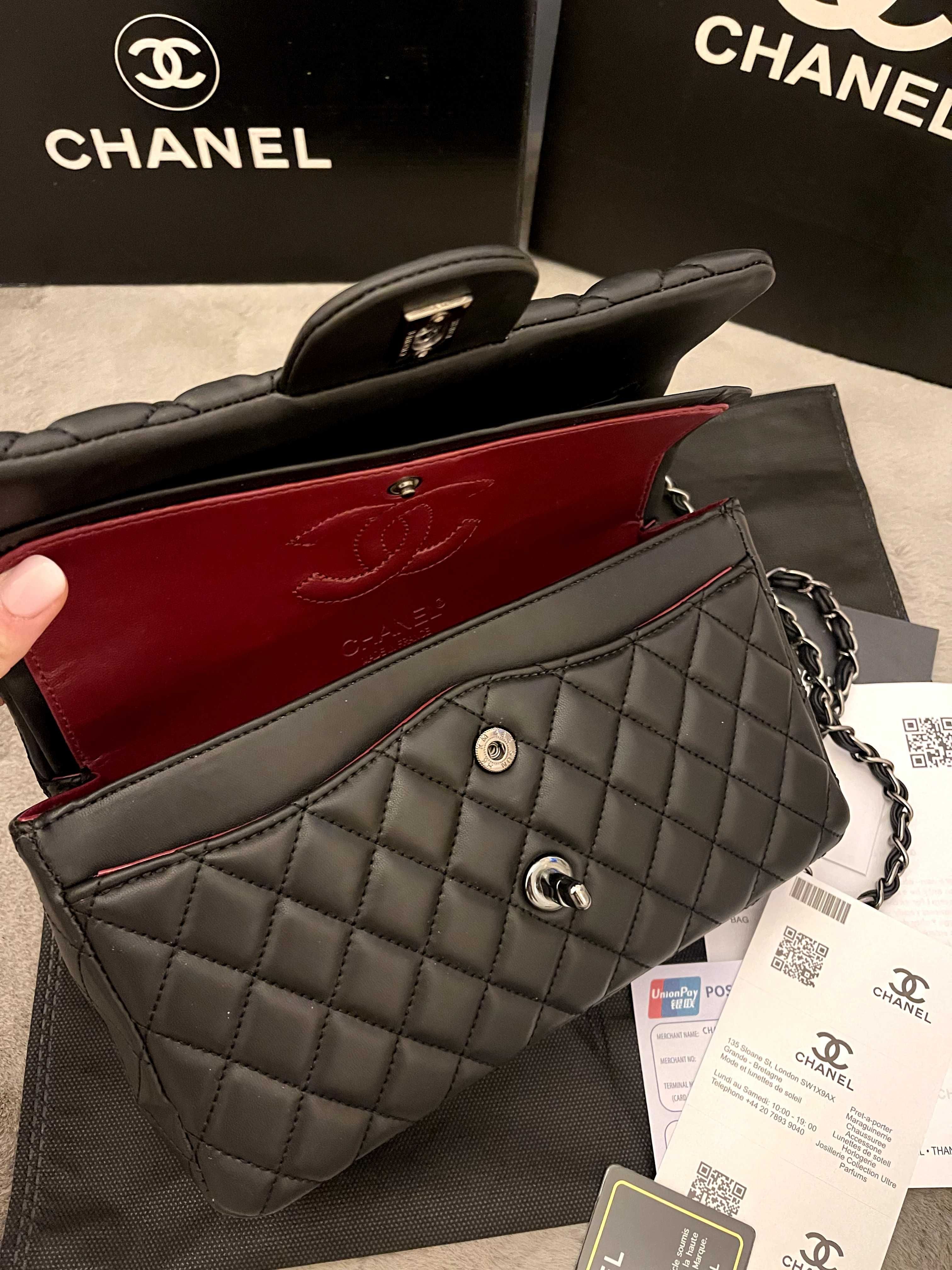 Poșetă/Geanta Chanel Double Flap Medium shoulder bag 25cm x 16cm